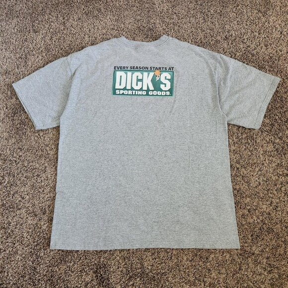 Adidas Impossible is Nothing T-Shirt Short Sleeve Grey Retro Sportswear Vintage - Picture 6 of 6